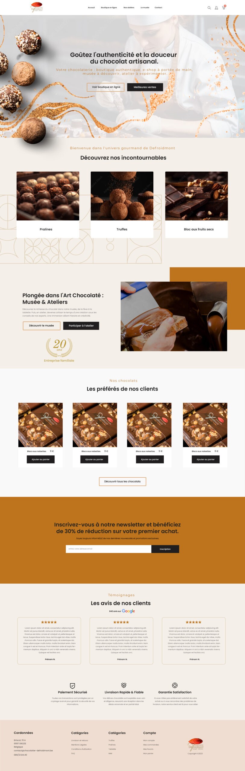 refonte site web